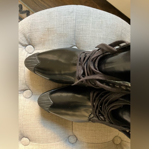 SCHUTZ Emilie Combat Boots NWOB - Picture 3 of 8